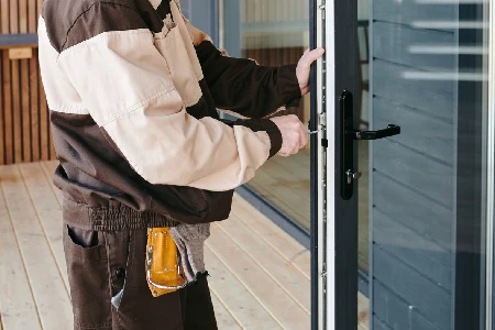 Cleaning And Polishing Glass Door Installation in Pinecrest, FL